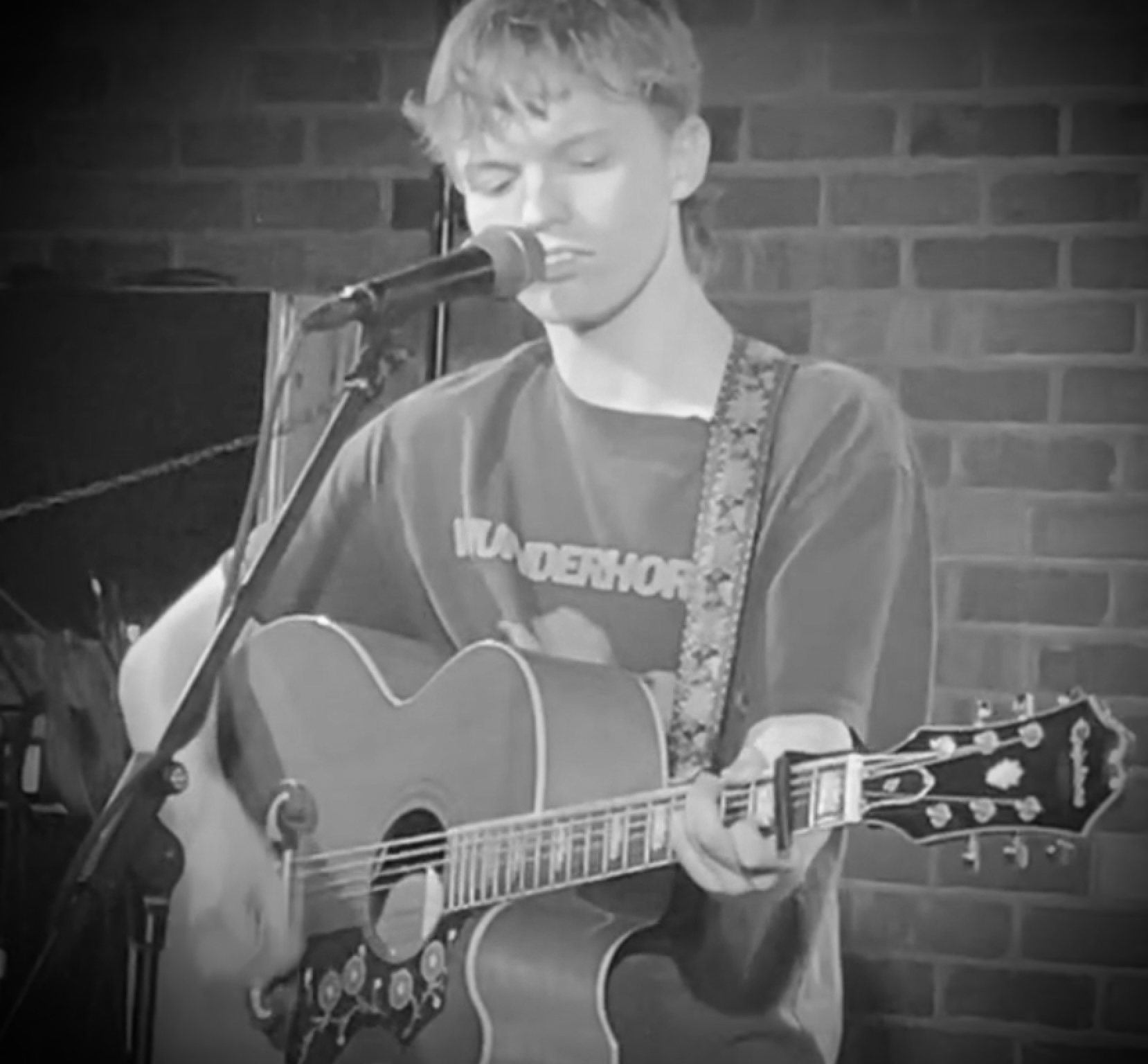Max Mercer on stage