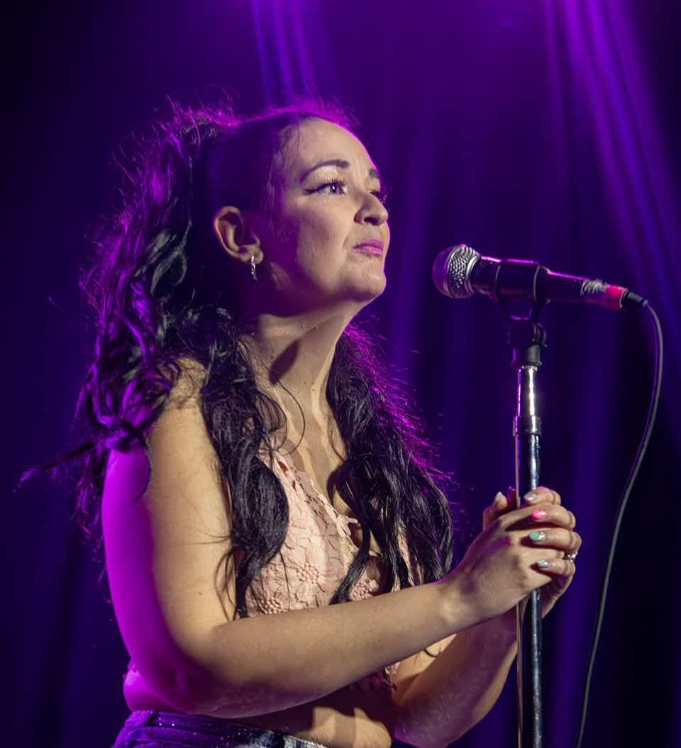Beth Green on stage