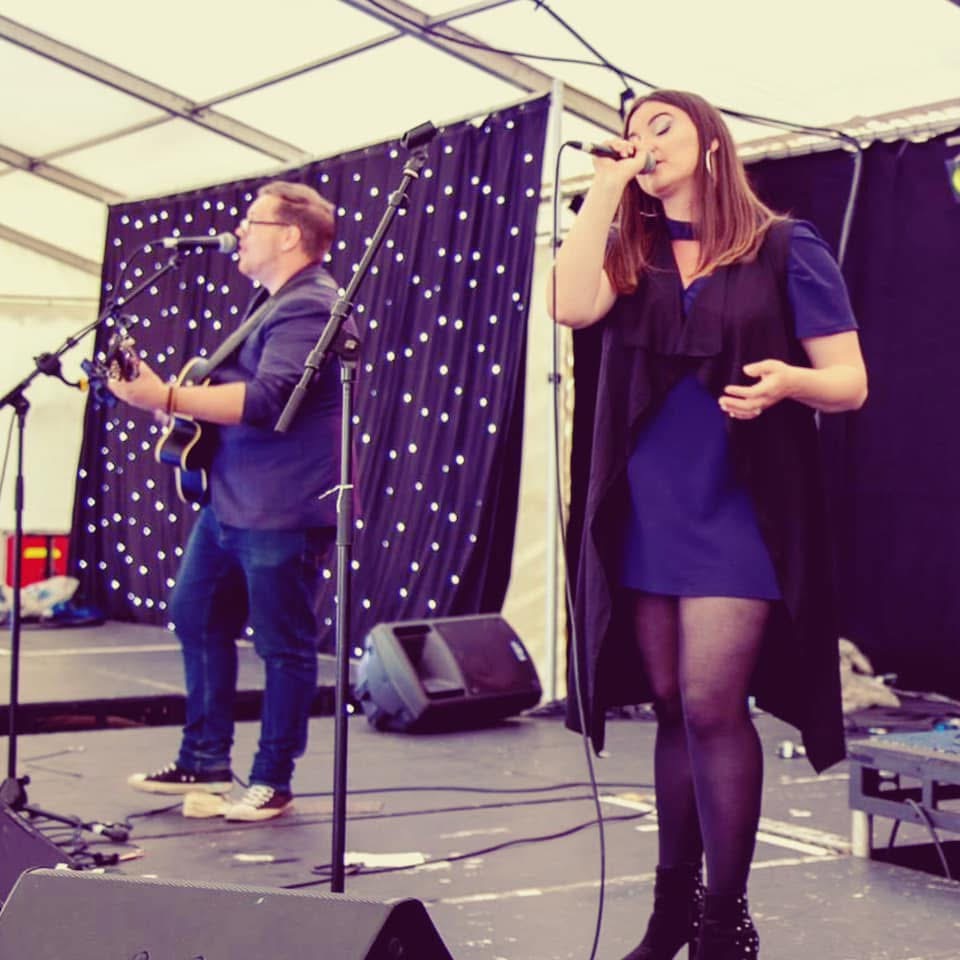 The GOGS on stage